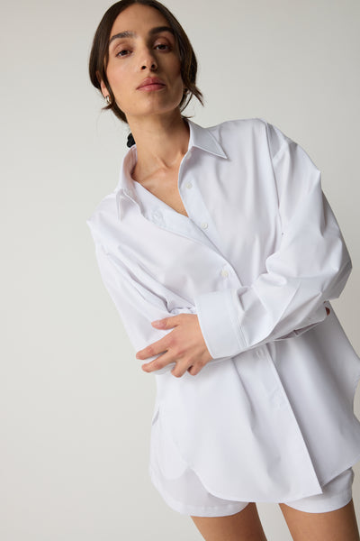 Alina Oversize Shirt - White