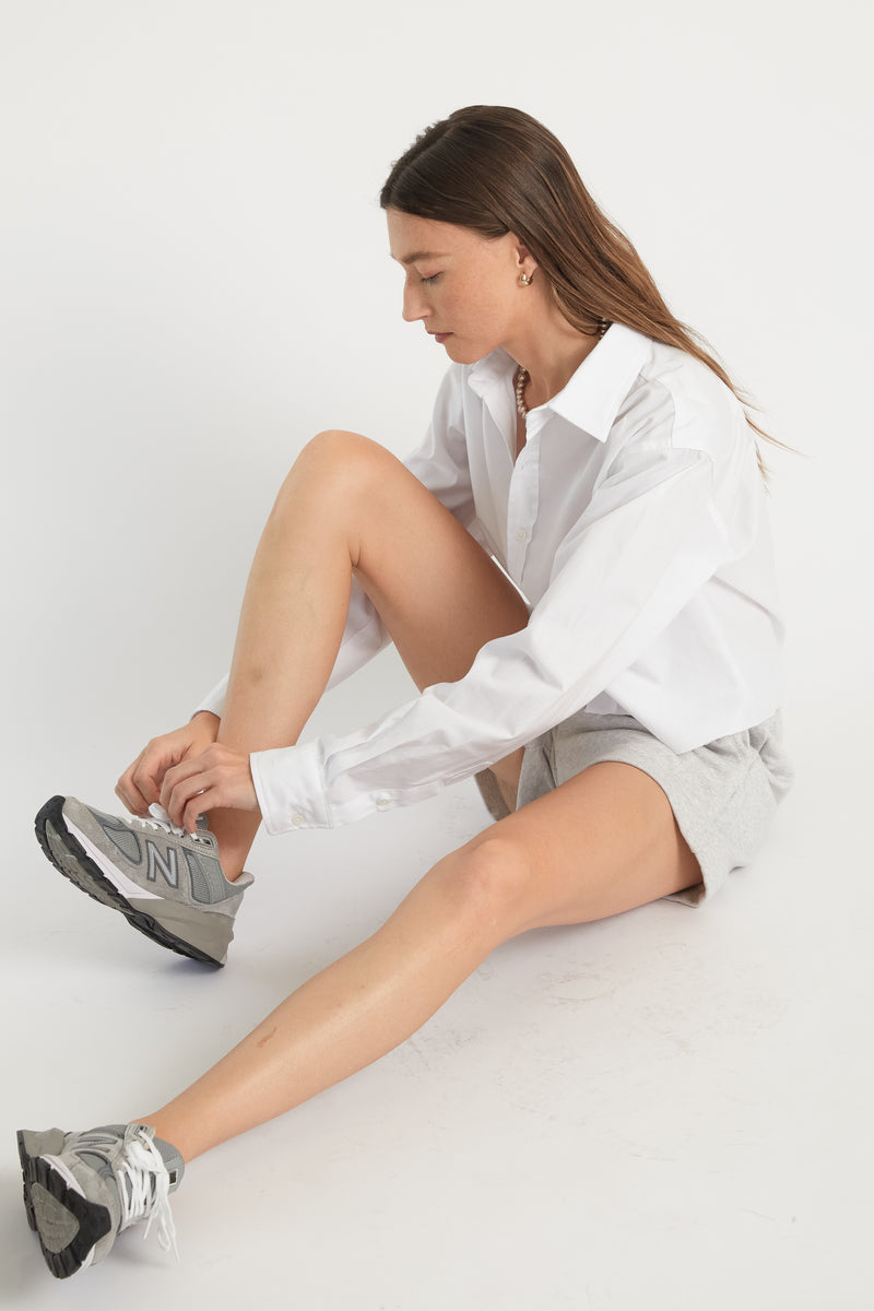 The Boyfriend Sweat Shorts - Almina Concept