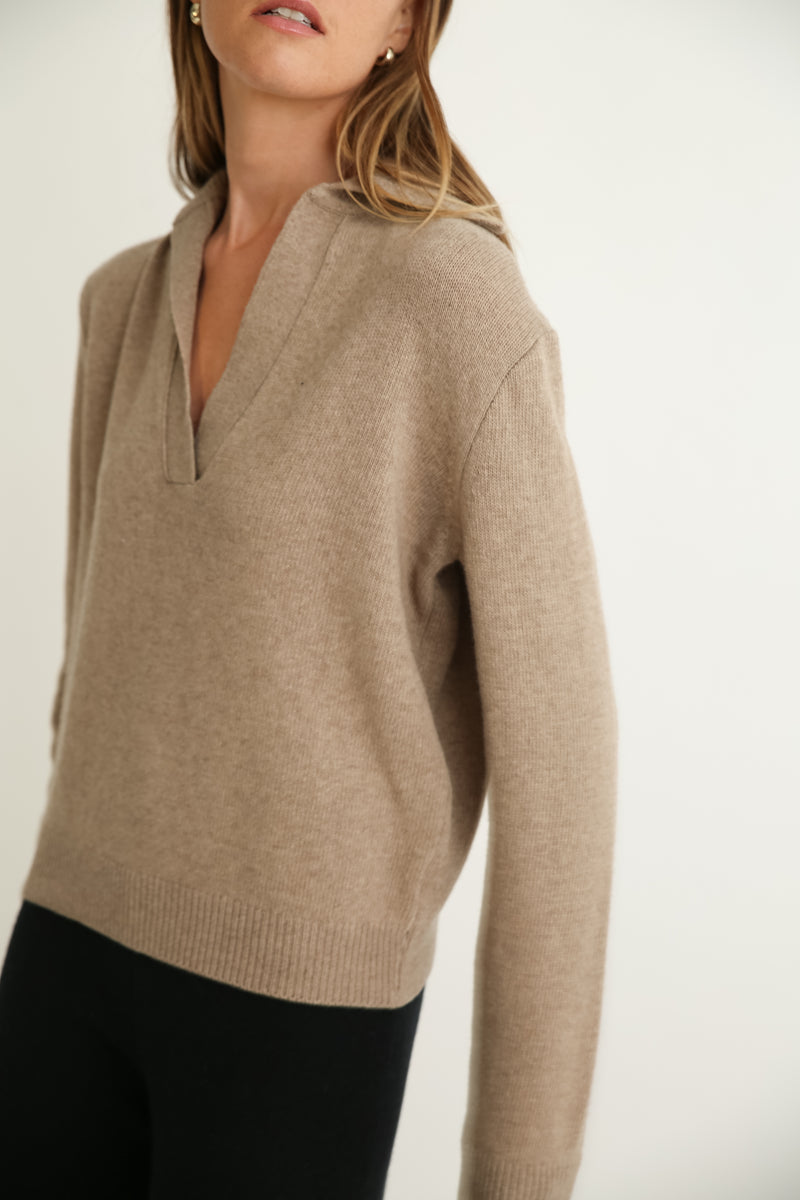 Polo Wool Sweater - Almina Concept