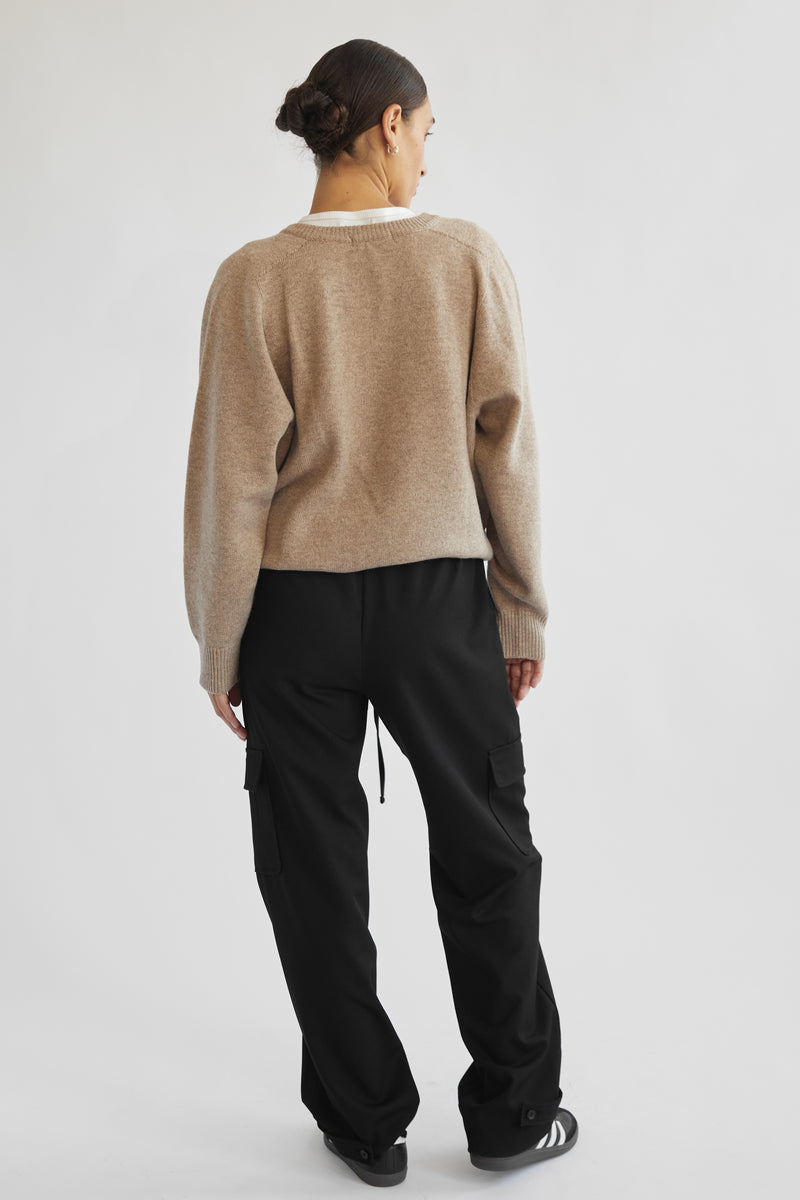 Wool V Neck Sweater