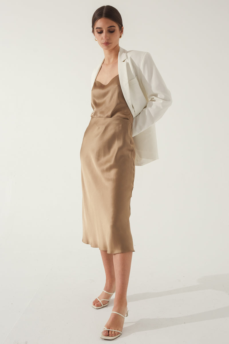 Slip Silk Skirt - Almina Concept 