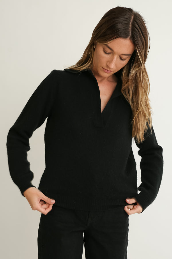 Polo Wool Sweater - Almina Concept 