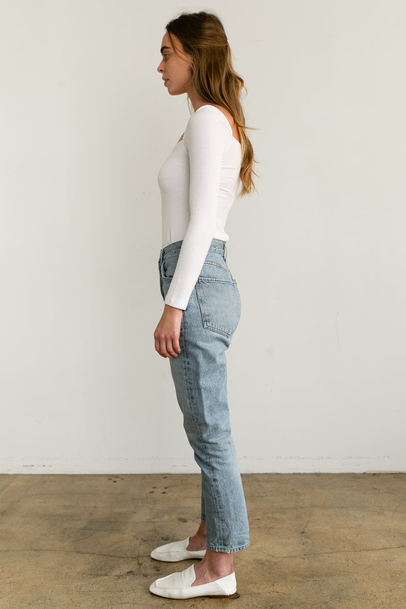 Slim Fitting Long Sleeves - Almina Concept 